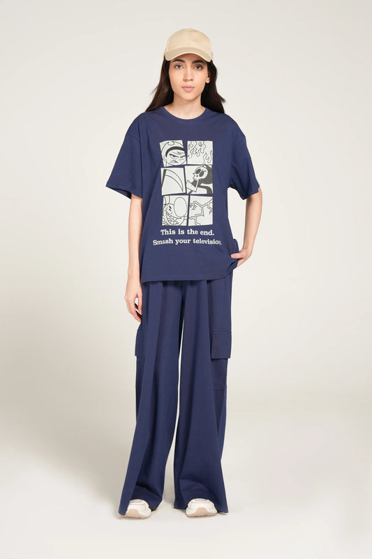 GRAPHIC OVERSIZED TEE