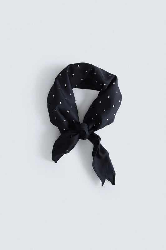 Dot Print Foulard