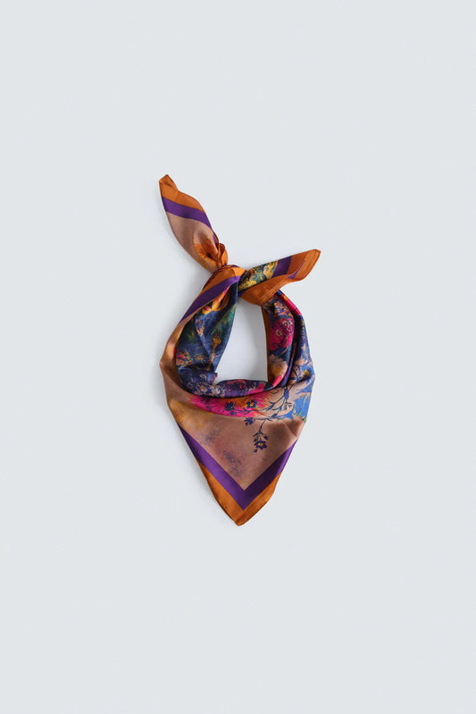 Printed Silk Foulard